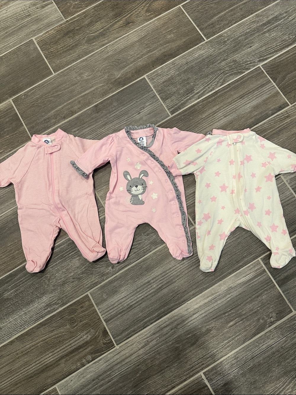 Gerber Organic Premie Footed Sleepers